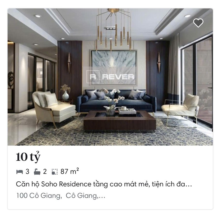 Căn Hộ Soho Residence